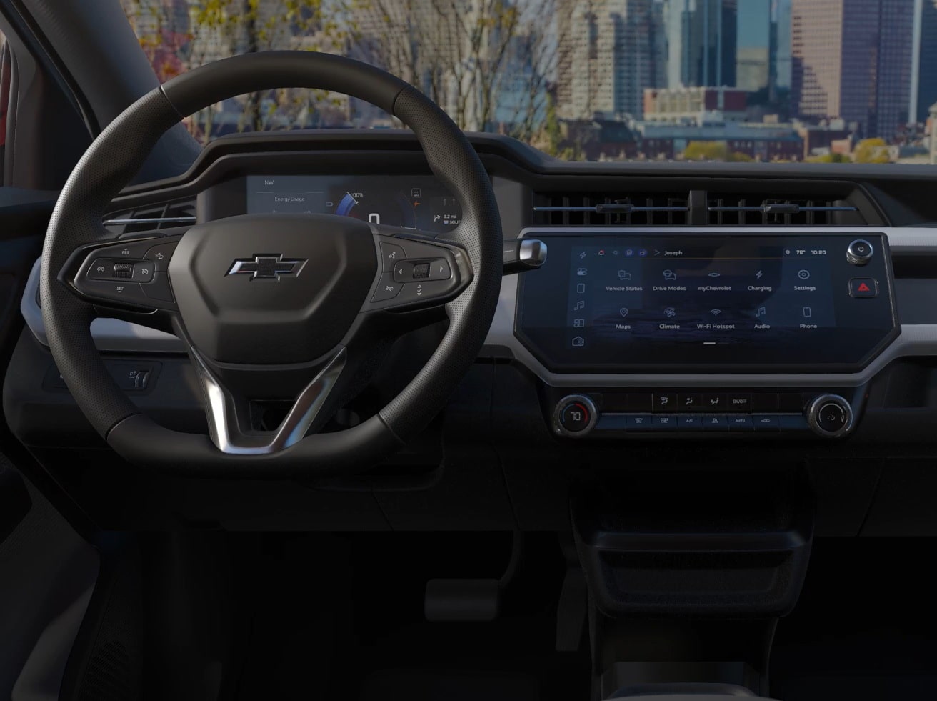 The Interior of a 2027 Chevrolet Bolt Shows the Dashboard