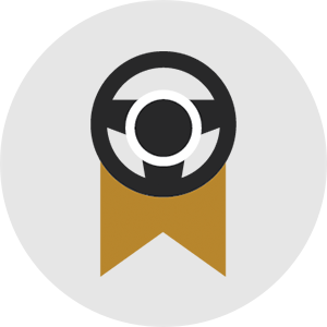 Teen Driver Technology Icon.