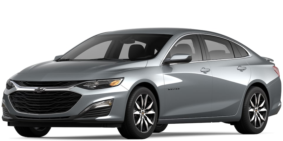 Chevrolet Malibu 2023 en Gris Sterling Métallisé.
