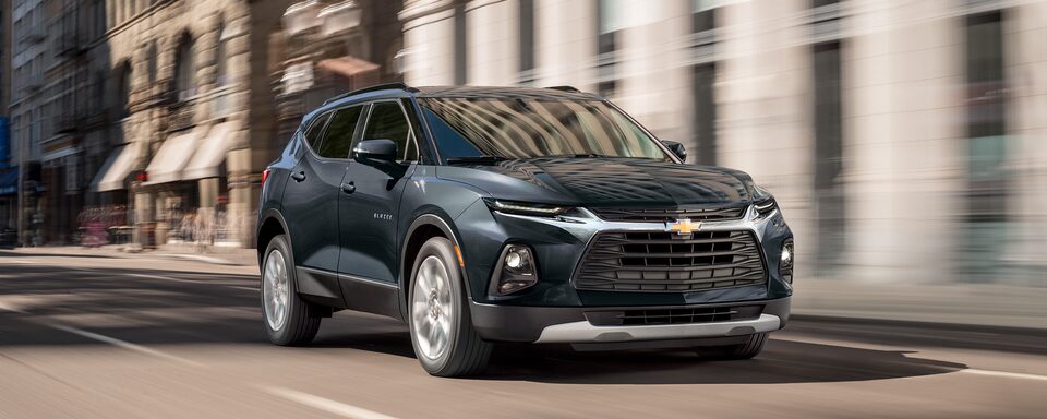 2022 Chevrolet Blazer Passenger Side View.