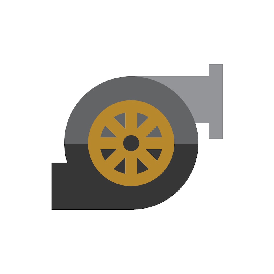 Diesel engine icon.