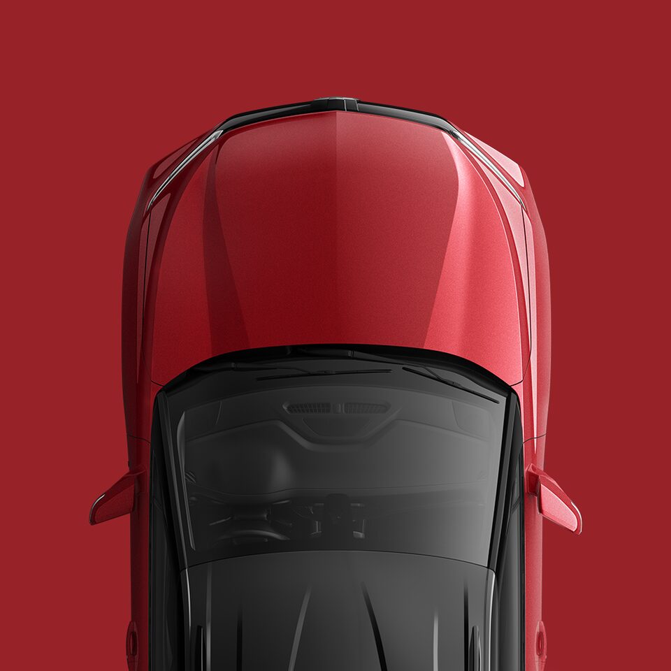 2023 Chevrolet Blazer exterior in Radiant Red. 