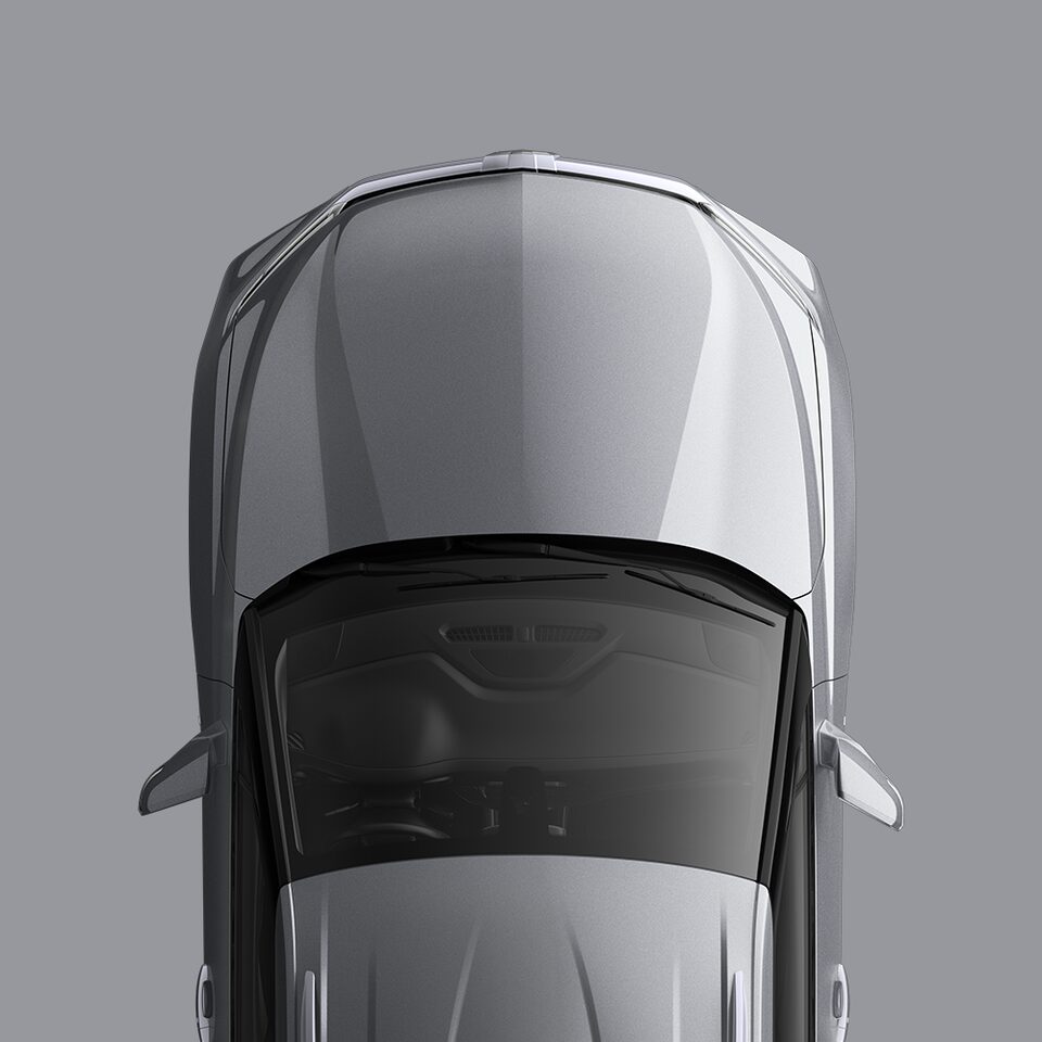 2023 Chevrolet Blazer exterior in Sterling Gray.