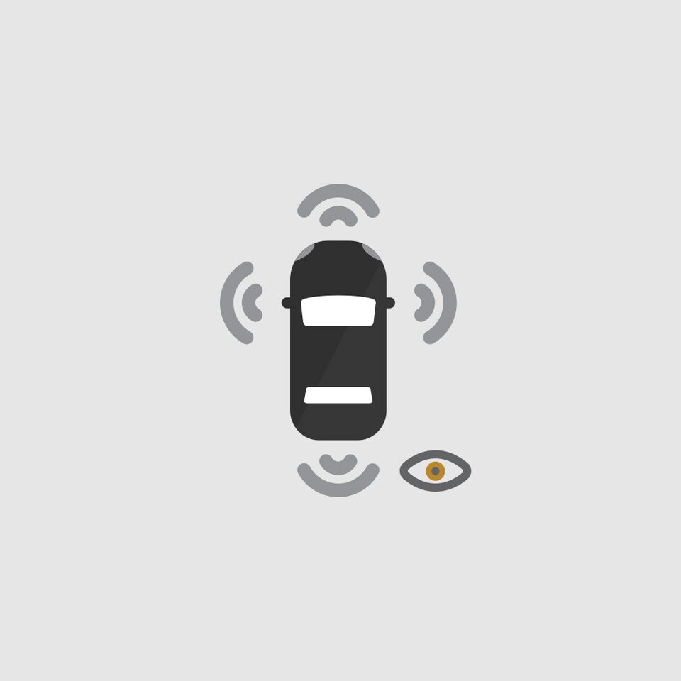 Surround Vision Icon.