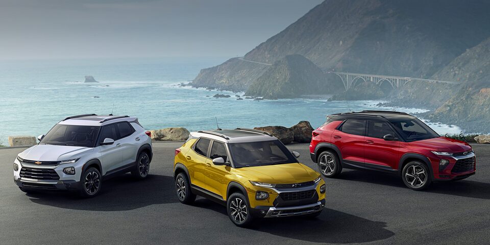 2023 Chevrolet Trailblazer Sporty Small SUV Lineup.