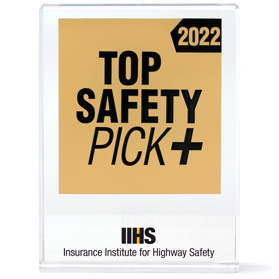 2022 IIHS Top Safety Pick.