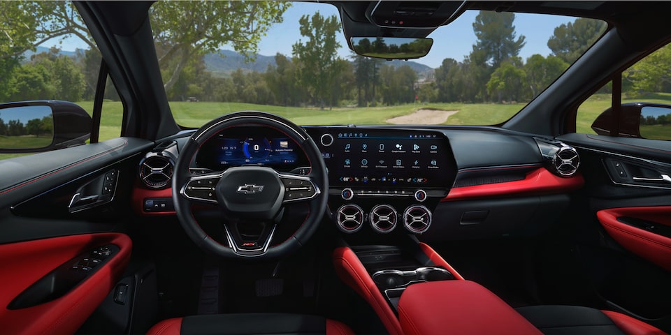 2024 Chevrolet Blazer EV infotainment system.