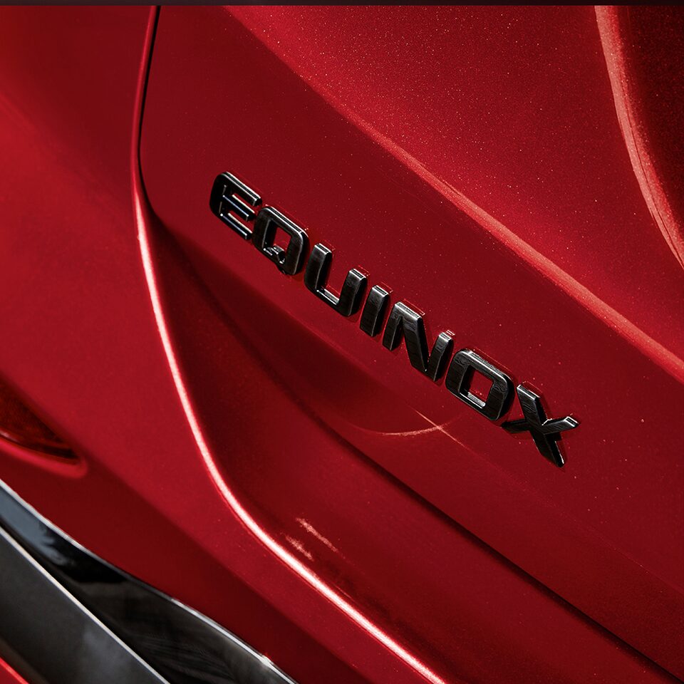 The staple 2024 Chevrolet Equinox badging.