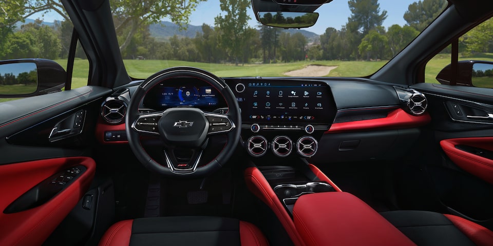 Habitacle du Chevrolet Blazer EV.