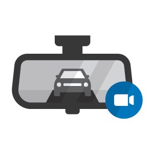 Rétroviseur à caméra arrière du Bolt EUV 2022.