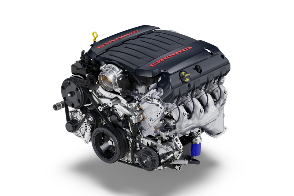 Moteur V8 LT1 de 6,2 L de la Camaro 2023.