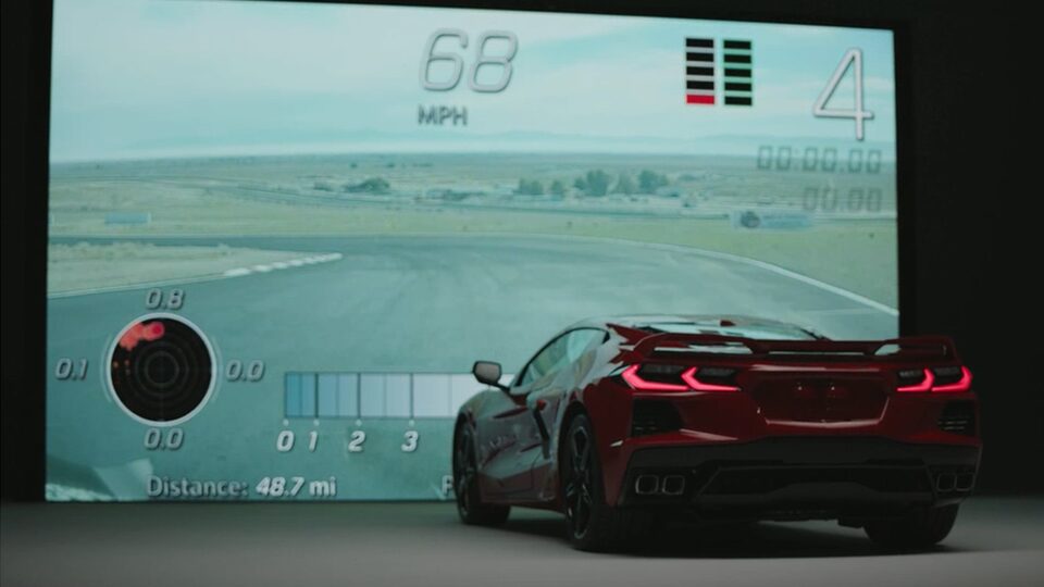 Technologie de la Corvette Stingray 2023 : vidéo de l’enregistreur de données de performance en option.