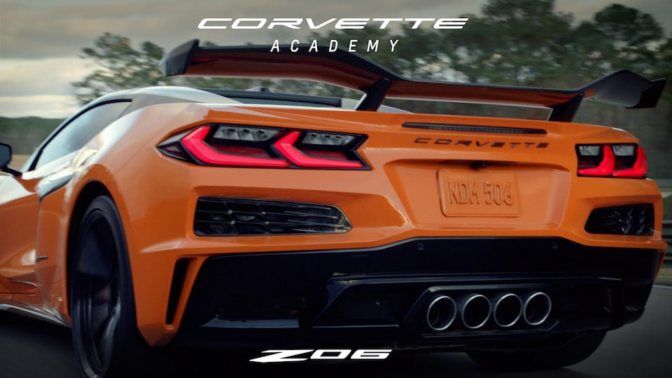 2023 Chevrolet Corvette Z06: Corvette Academy - A Glorious Exhaust Note.