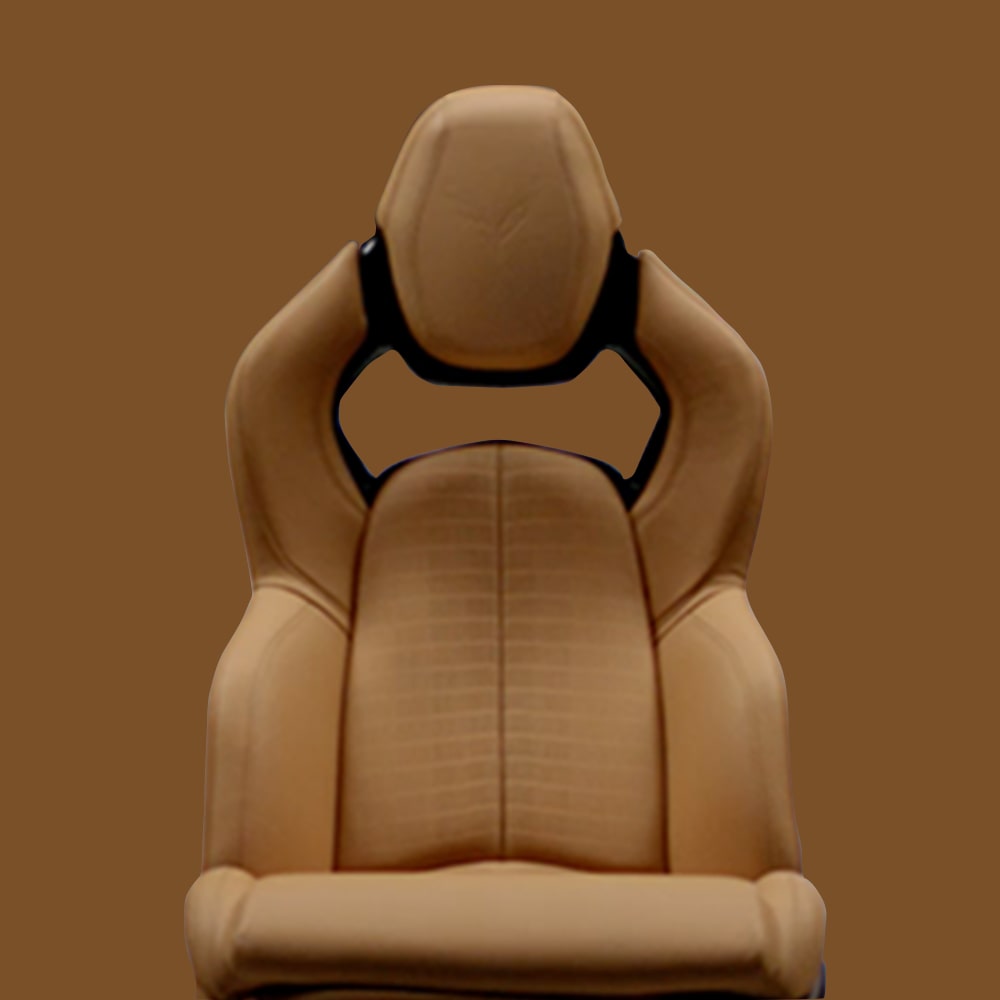 The available GT2 Seating Option inside the 2024 Chevrolet Corvette.
