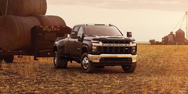 2023 Chevrolet Silverado HD Driving on the Open Road