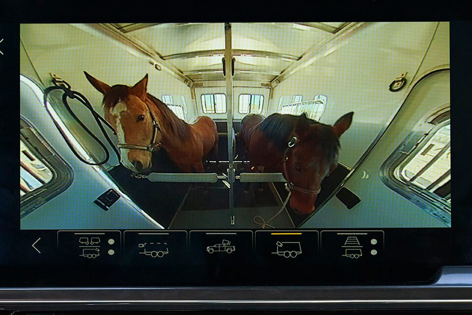 2023 Chevrolet Silverado 1500 Camera: Inside Trailer View.
