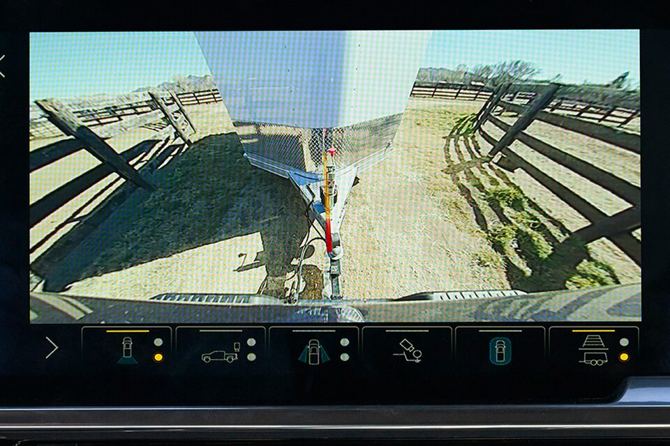 2023 Chevrolet Silverado 1500 Camera: Rear Camera View.