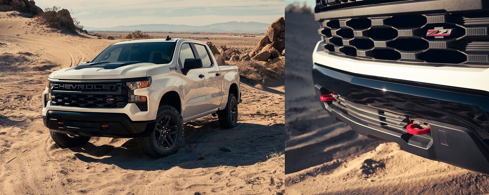 2023 Silverado 1500 Custom Trail Boss trim.