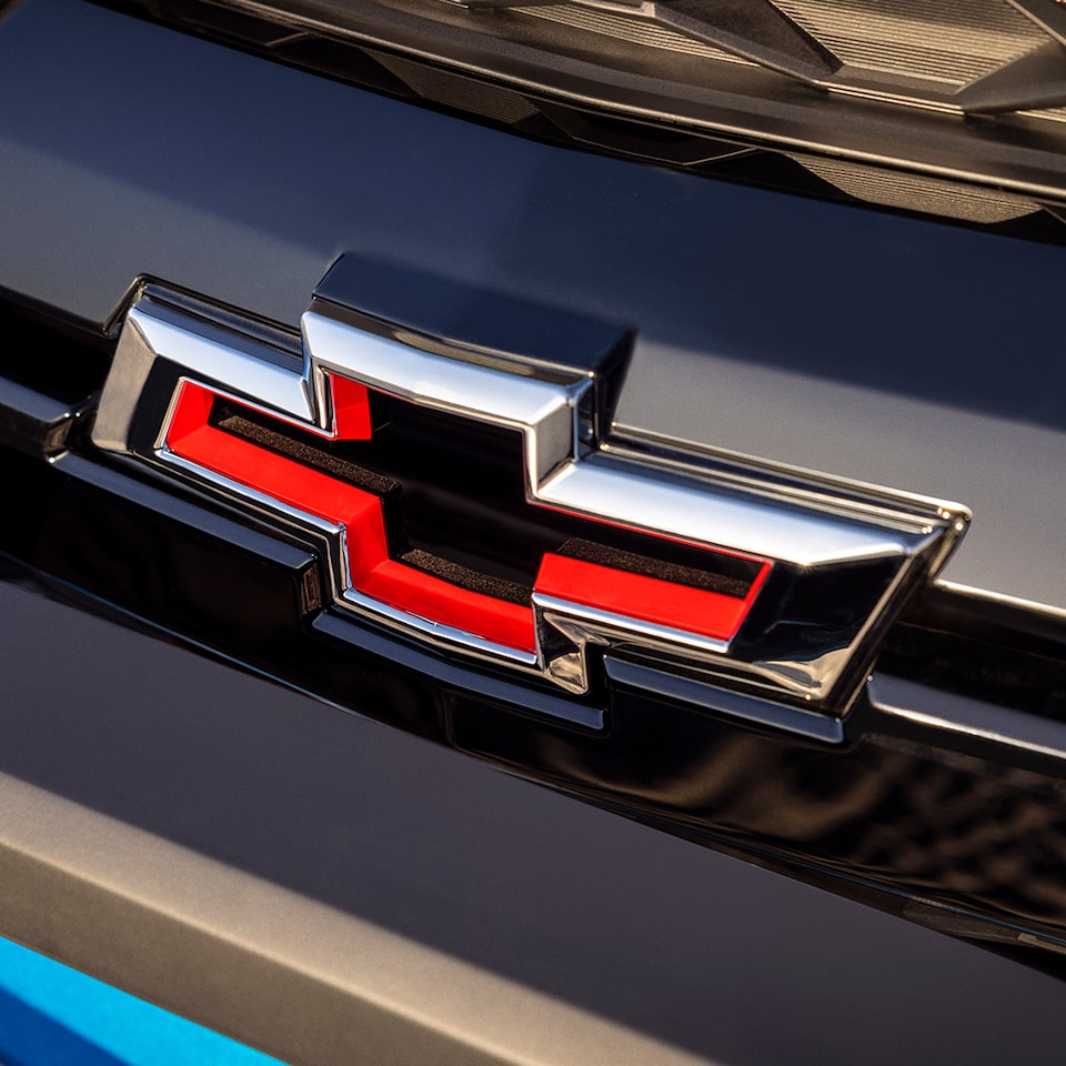 Chevrolet insignia on the 2024 Chevrolet Colorado.