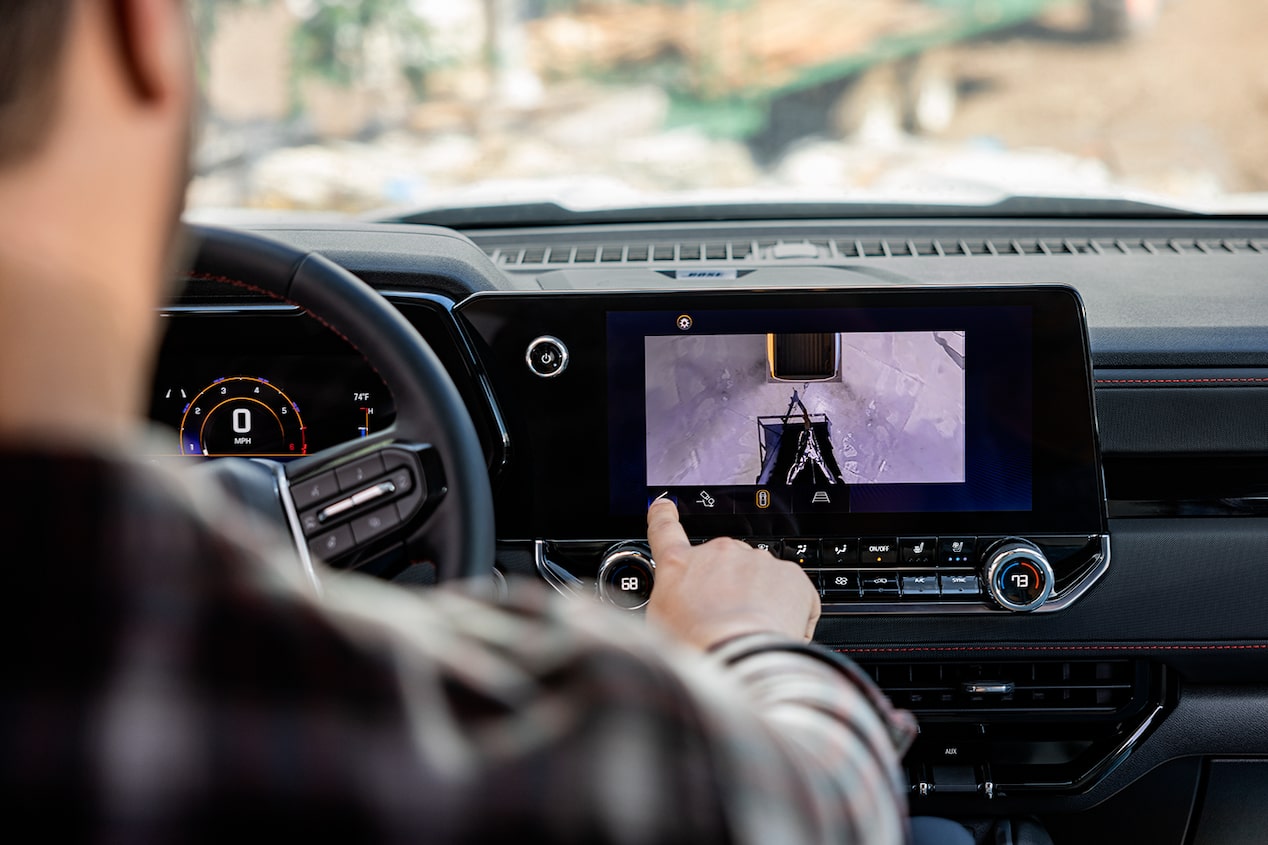 2024 Chevrolet Colorado 10-camera view functionality.