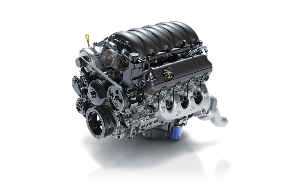 2024 Chevrolet Silverado HD Engine.