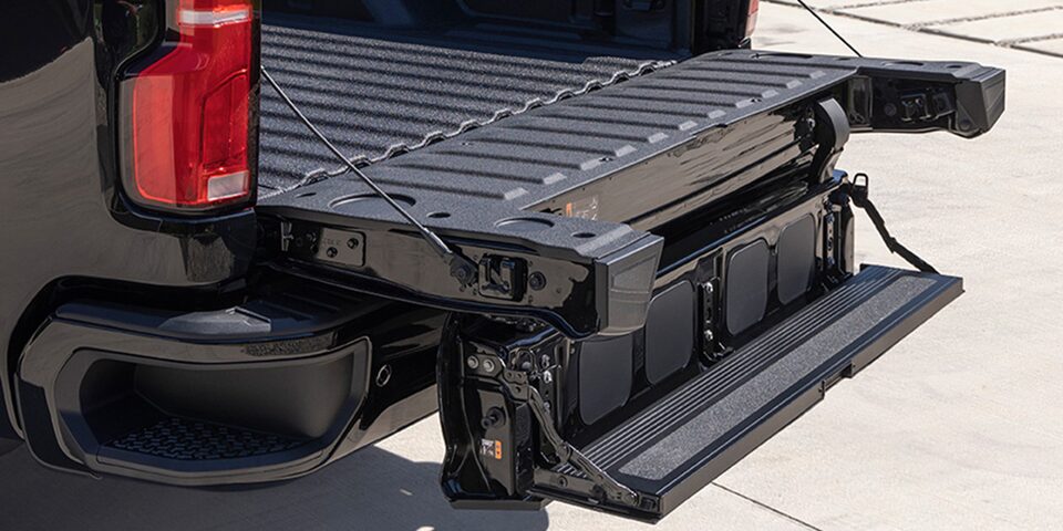 Hayon Multi-Flex du Chevrolet Silverado HD 2024.