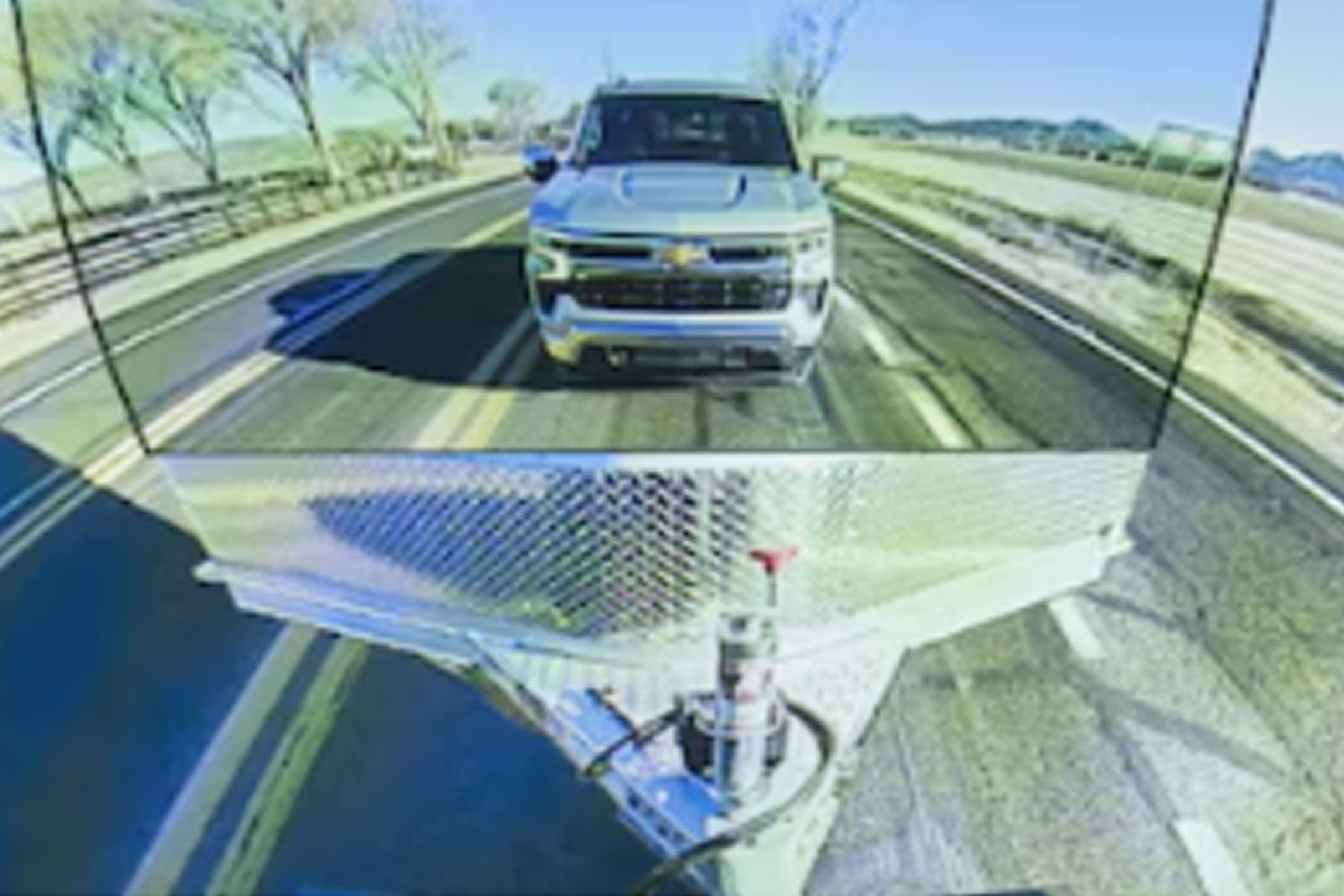 La vue de remorque transparente du Chevrolet Silverado HD 2026.
