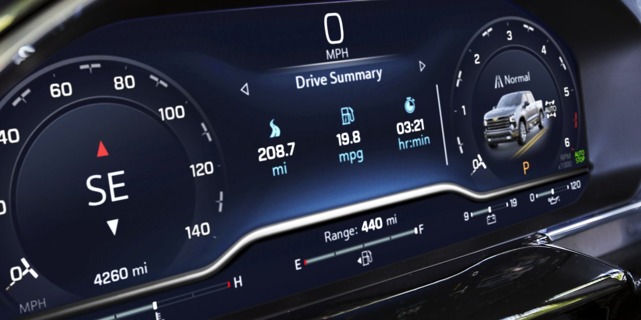Le centralisateur informatique de bord du Chevrolet Silverado LD 2026.