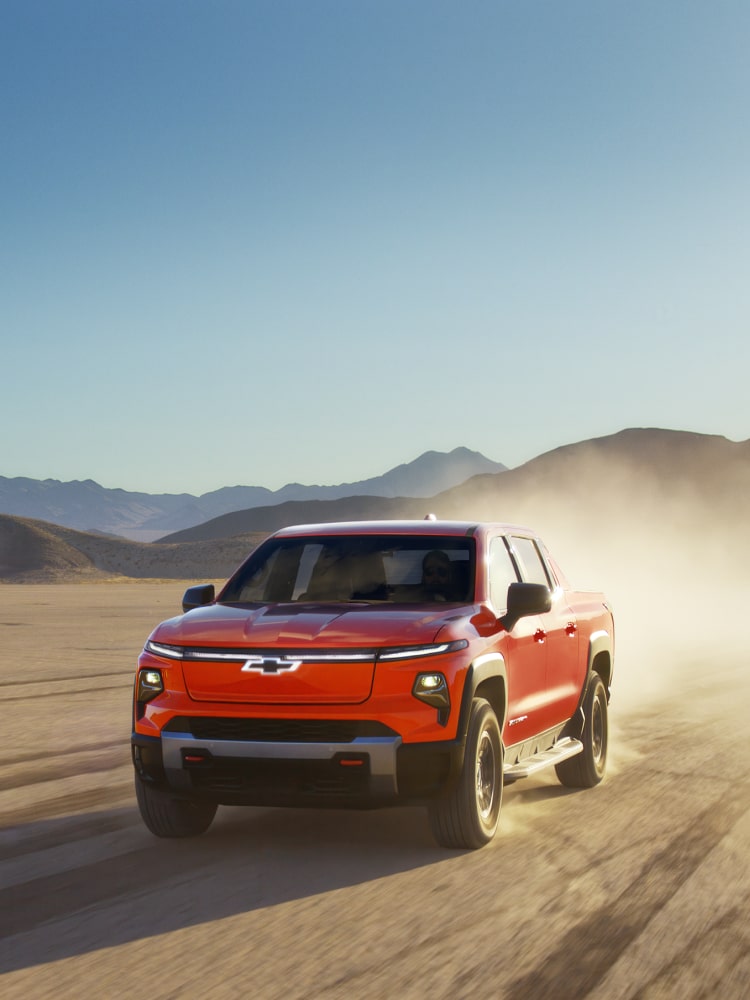 Chevrolet Trail Boss Trucks Lineup.