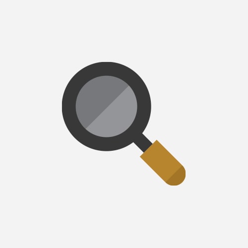 Icône de recherche dans les stocks.