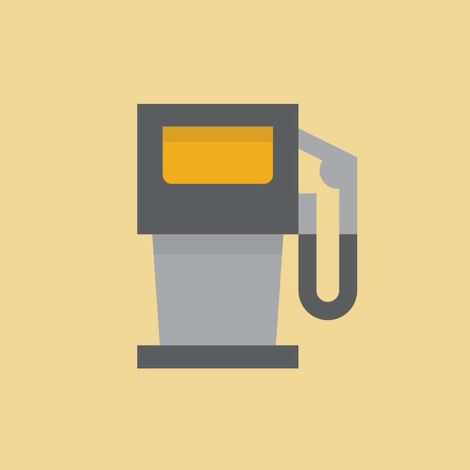 Fuel economy icon.