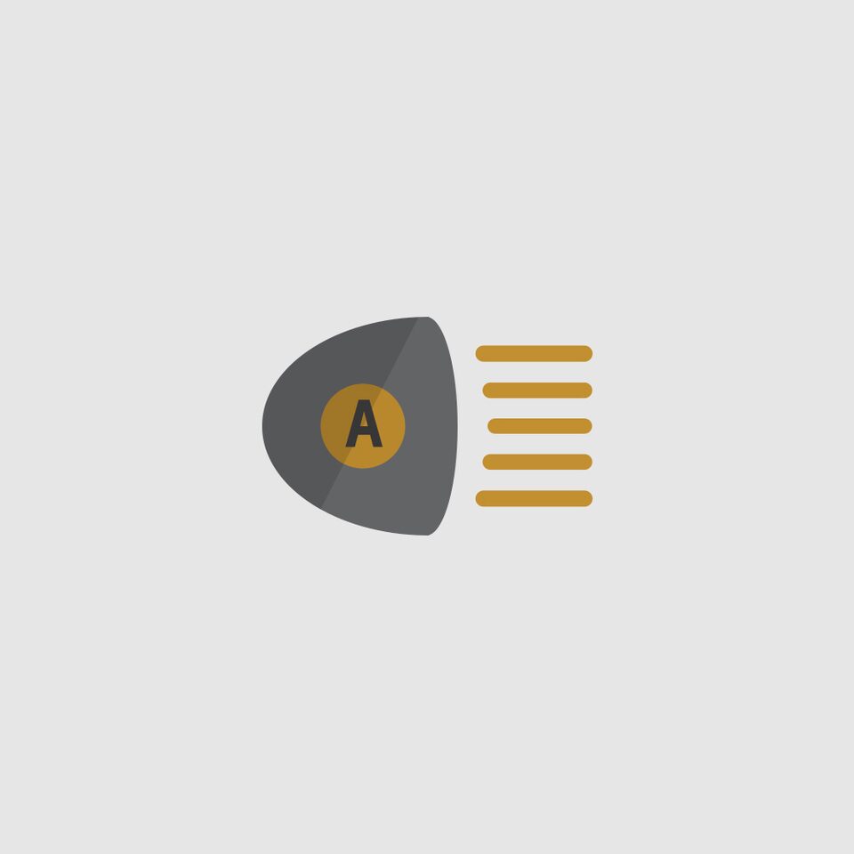 Intellibeam Headlamps Icon.