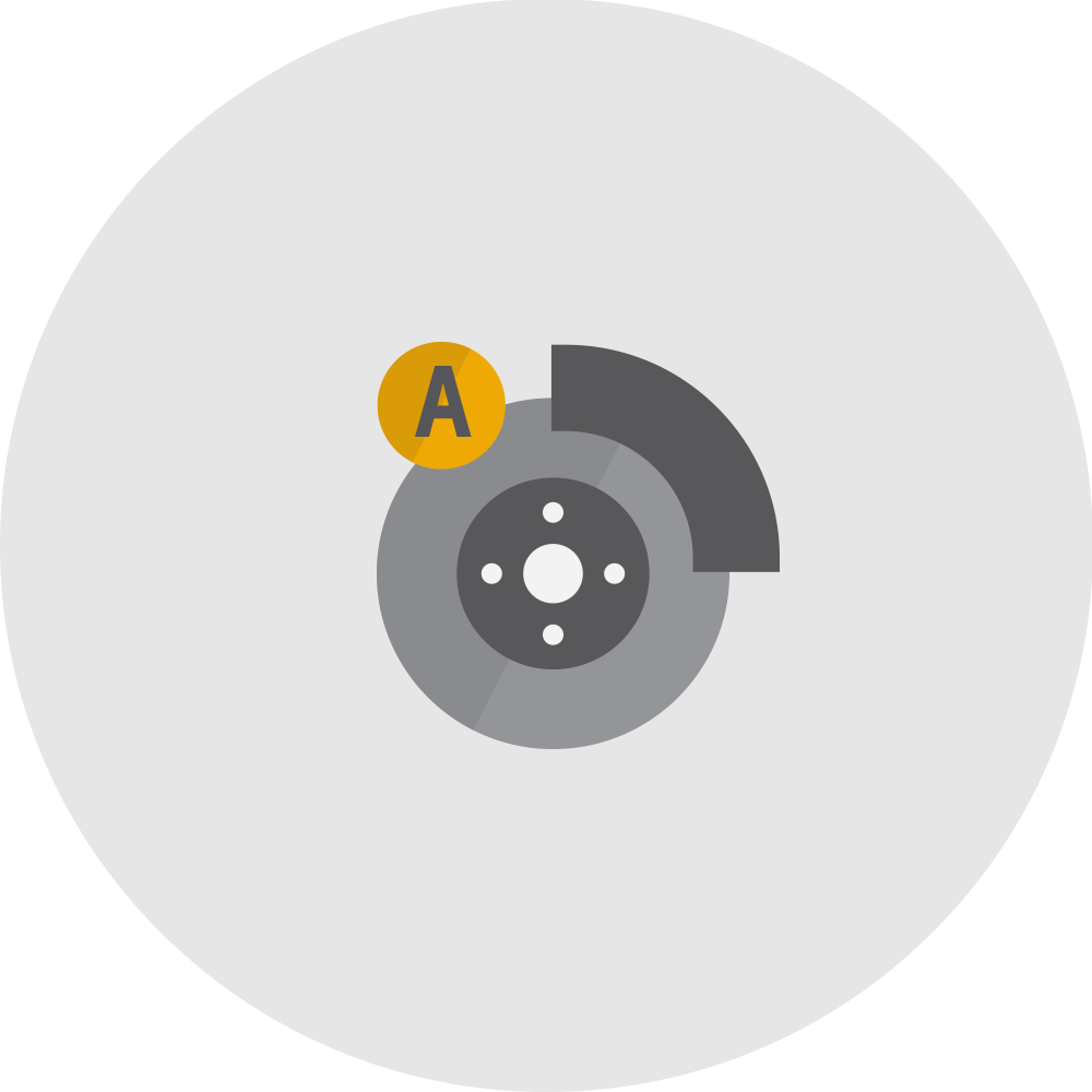 Forward Automatic Braking Icon.