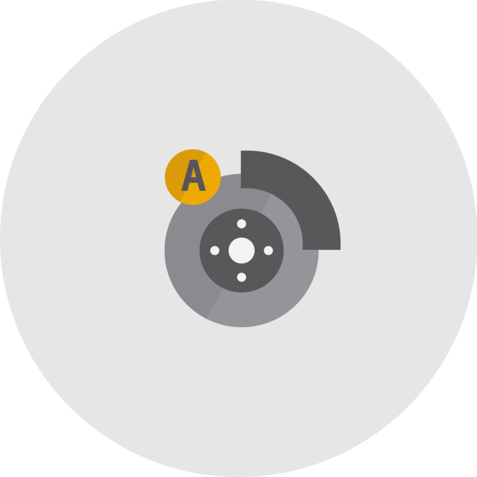 Forward Automatic Braking Icon.