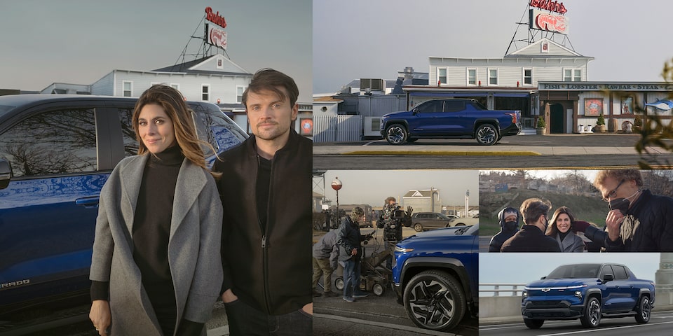 2022 Chevrolet New World Commercial Sopranos Cast with the Silverado EV.