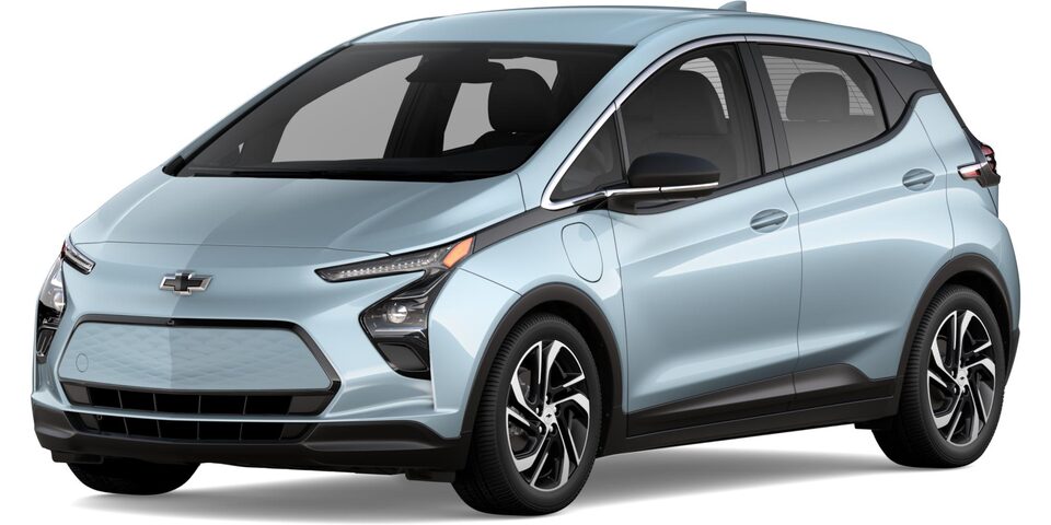 Voiture électrique Chevrolet Bolt EV 2021.