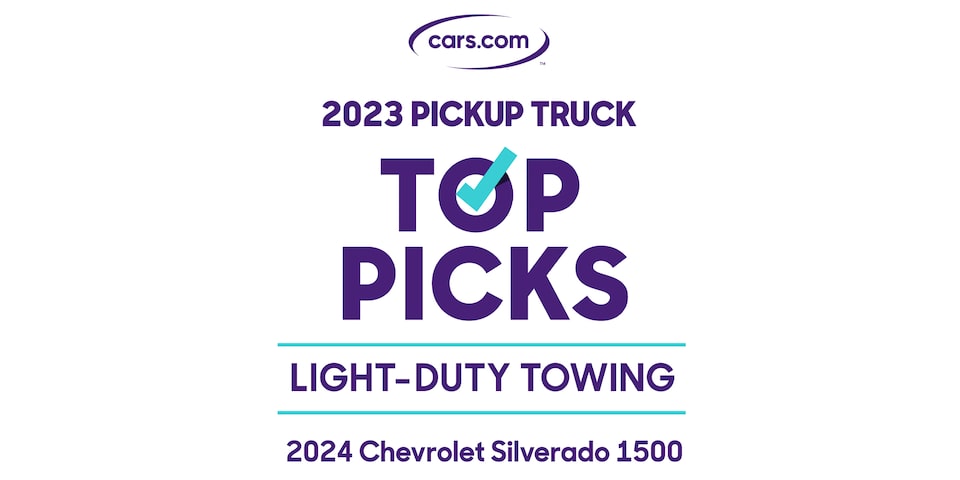 Silverado 1500 Named Best Pickup for Towing
