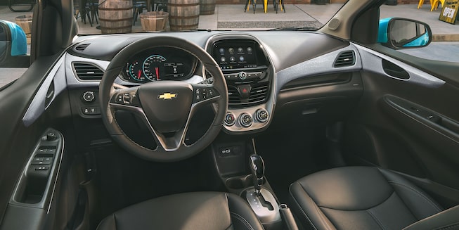 2021 Chevrolet Spark Interior Photo: Front Seats and Dashboard.