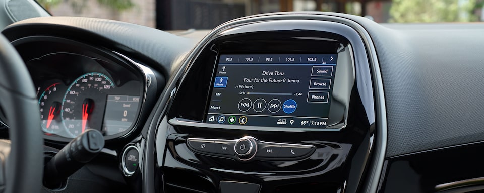 2021 Chevrolet Spark Color Touch Screen.