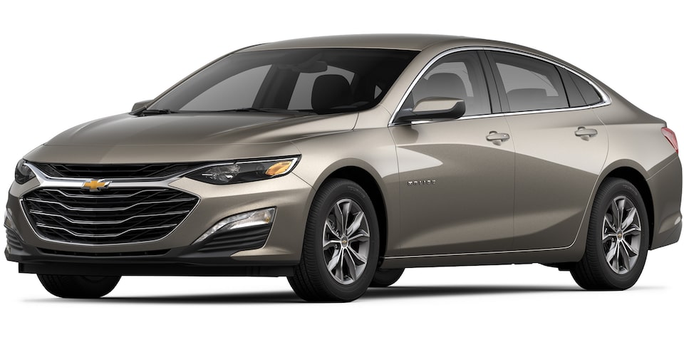 Chevrolet Malibu 2024 en gris minéral métallisé.
