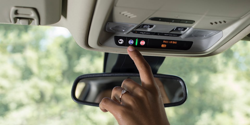 Chevrolet OnStar Buttons.