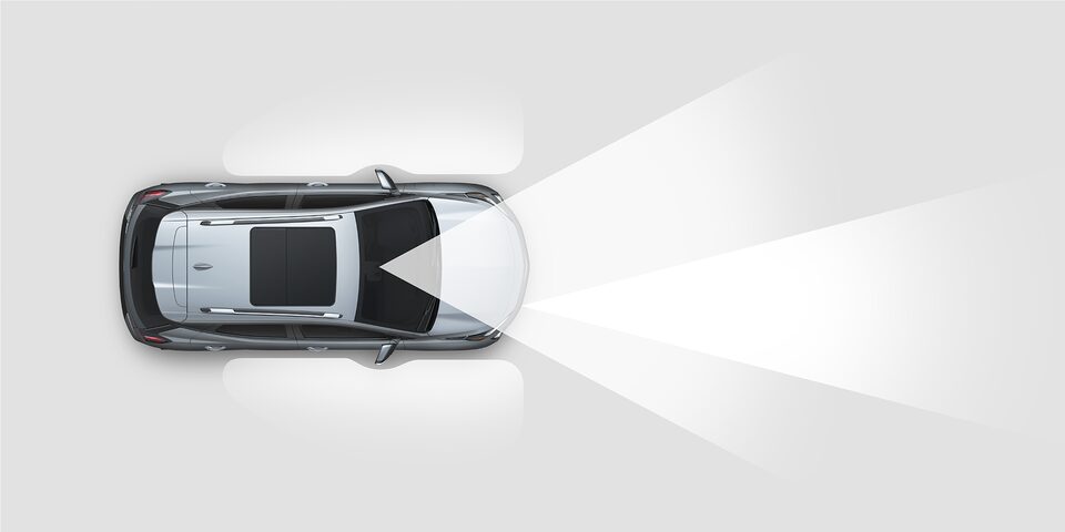Super Cruise Technology Paired With Adaptive Cruise Control and Forward Collision Alert.