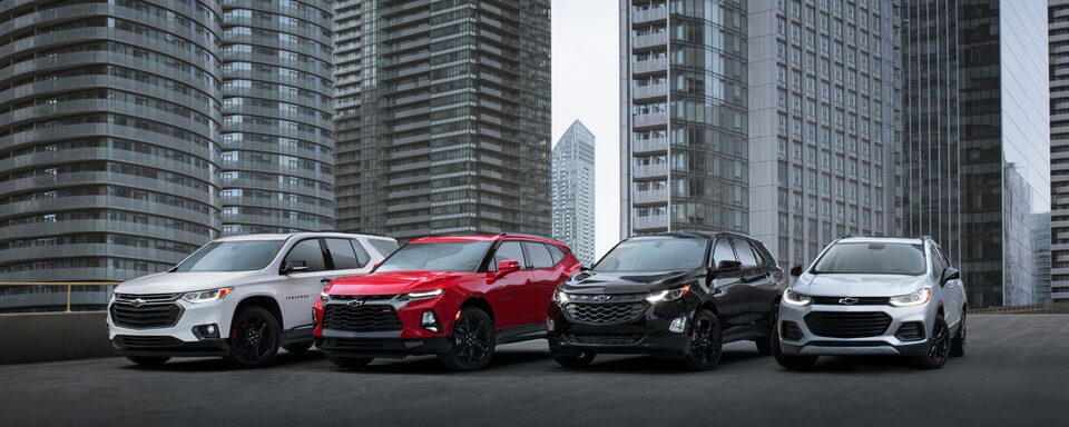 Crossovers Suvs Small Mid Size Full Size Chevrolet Canada