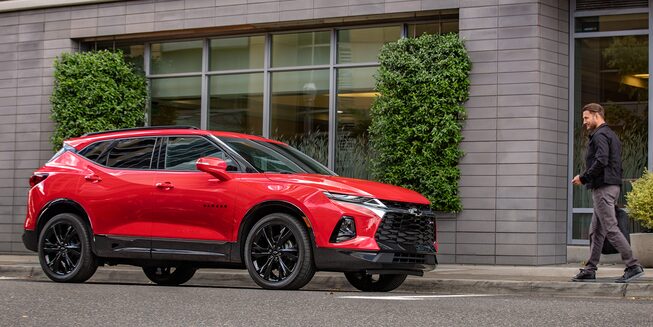 2019 All-New Blazer Sporty SUV: RS Front Side Profile