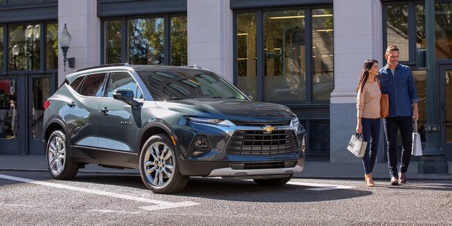 2019 All-New Blazer Sporty SUV: Blazer Front Side Profile