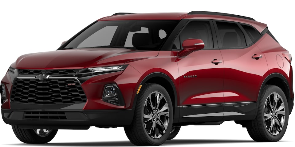 2020 Chevy Blazer Colors Chart