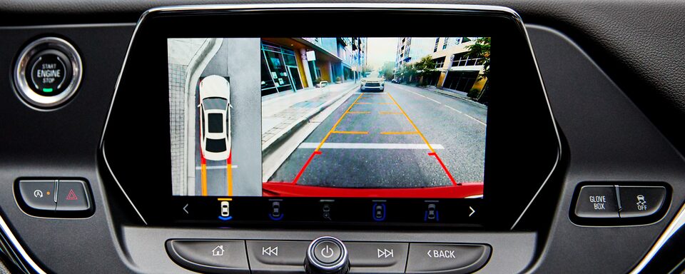 Rear View Display Of The 2020 Chevrolet Blazer.