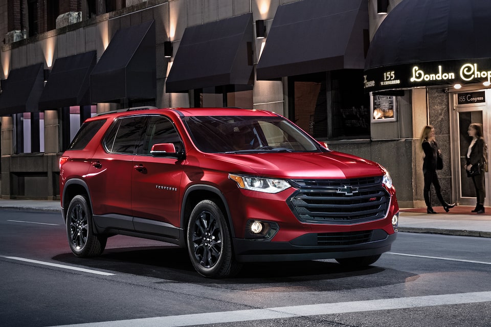 2020 Chevrolet Traverse Mid Size Suv Chevrolet Canada