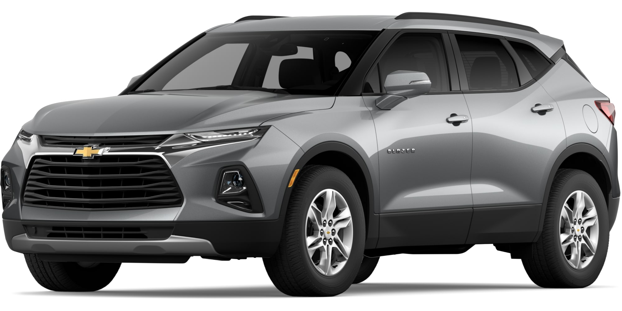 Iron grey chevy blazer