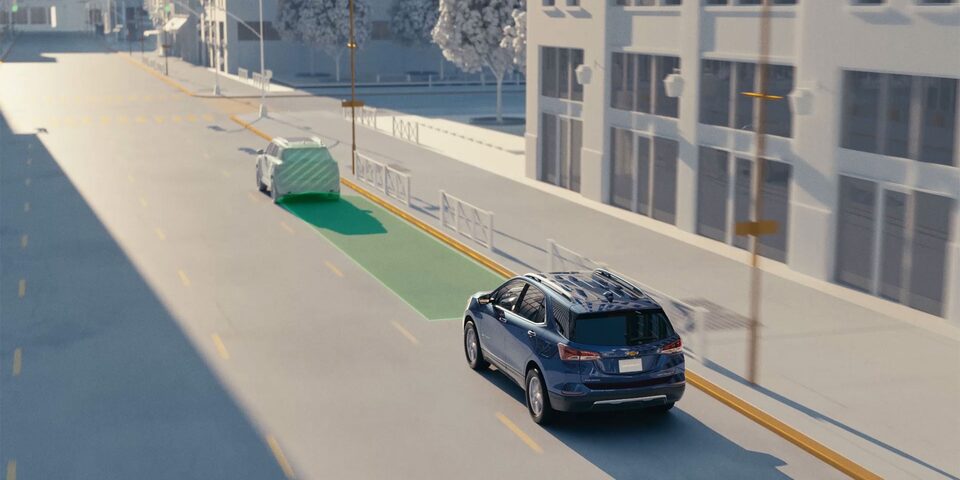 2022 Chevrolet Equinox SUV Safety Assist Feature: Forward Collision Alert & Automatic Emergency Braking.